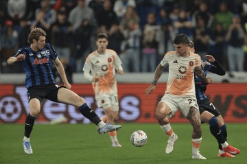 亚特兰大2-1罗马 提前两轮锁定欧冠资格